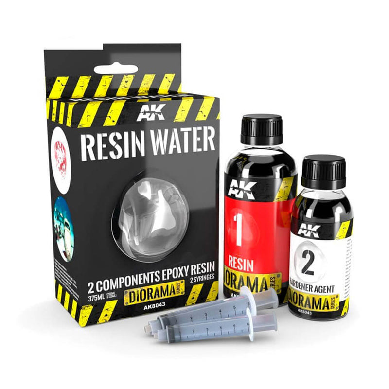 AK Interactive Dioramas Resin Water 2 Comp. Epoxid