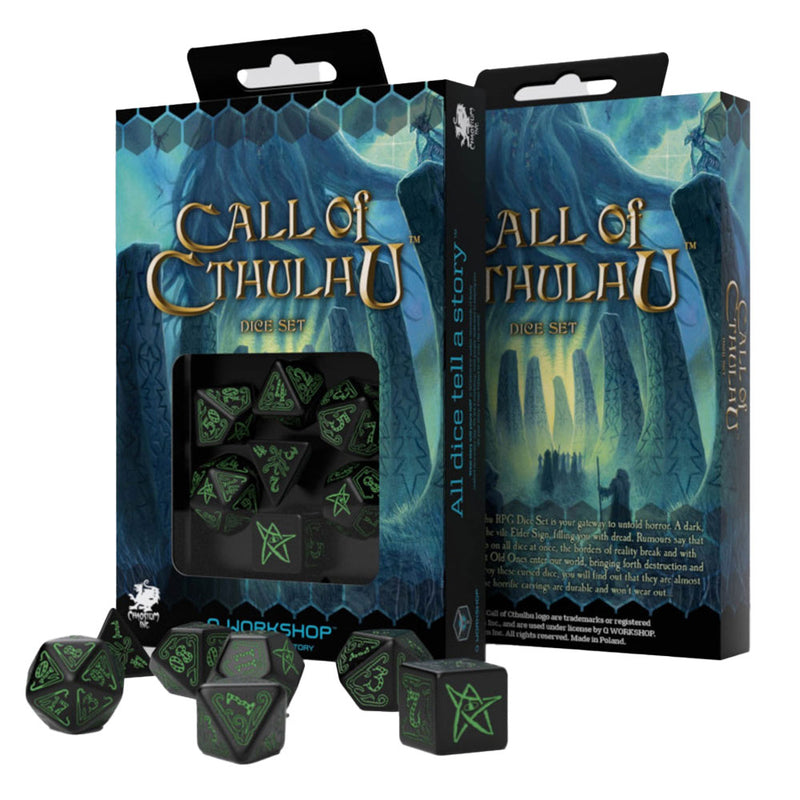 Q Atelier Call of Cthulhu Dice Set 7pcs