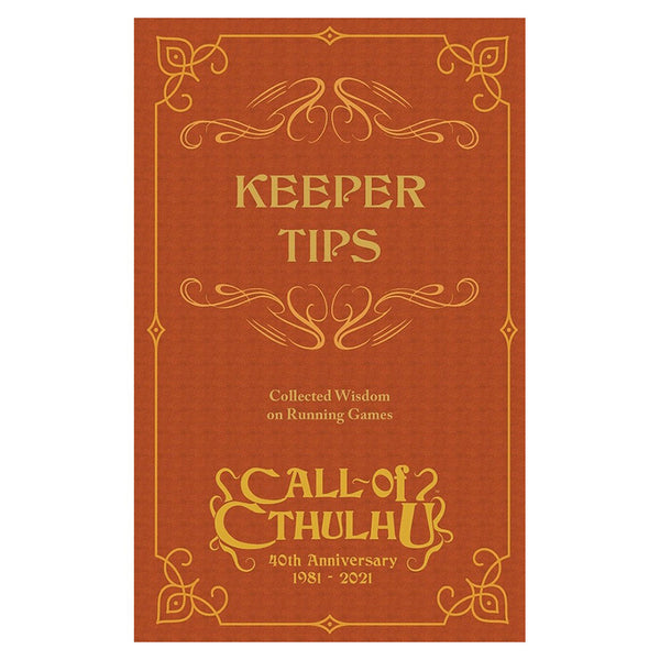 Call of Cthulhu Keeper Tips Collected Wisdom Book