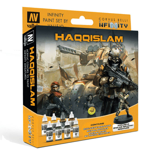 Infinity Colour Paint Set Haqqislam + Exclusive Miniature