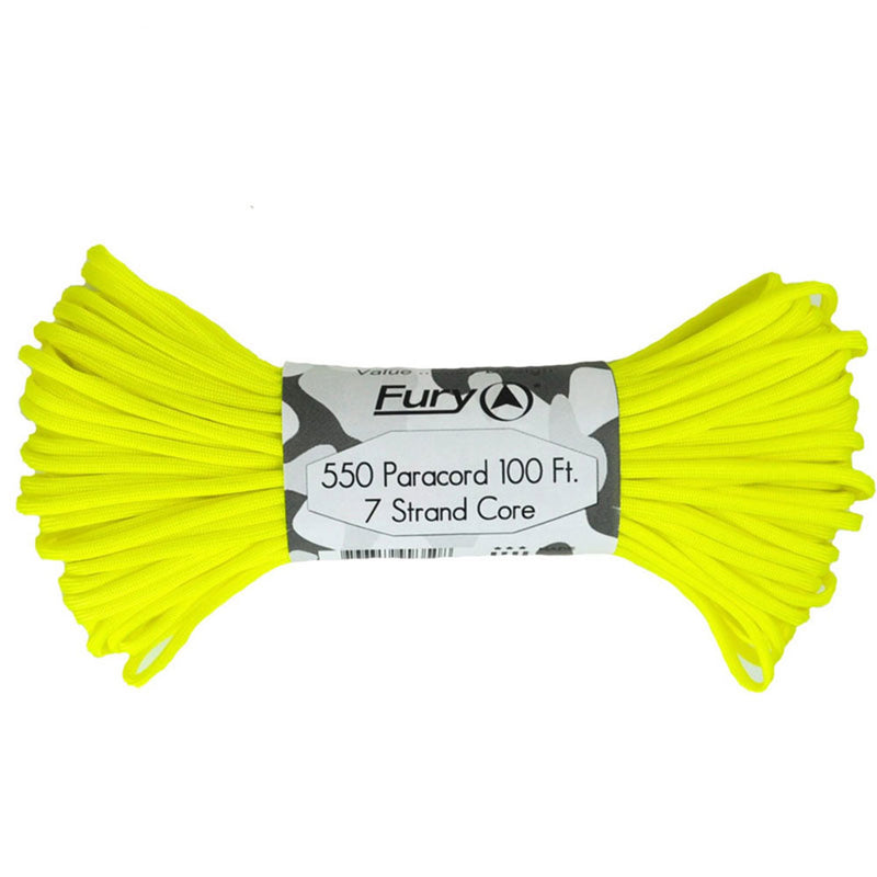 Paracorde Fury Neon à 7 brins 550 g 30 m