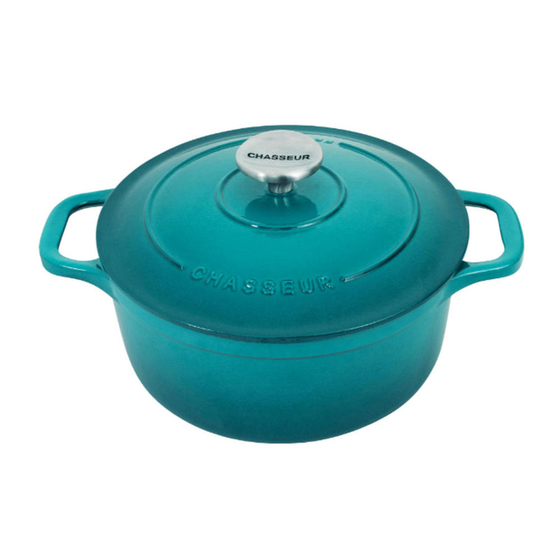 Cocotte Ronde Chasseur (Bleu Méditerranéen)