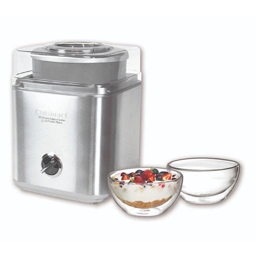 Cuisinart Stainless Steel Ice Cream and Yoghurt Maker 2L