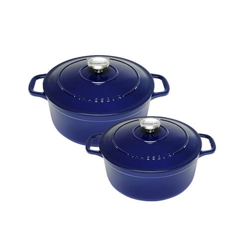 Chasseur Round French Oven (French Blue)