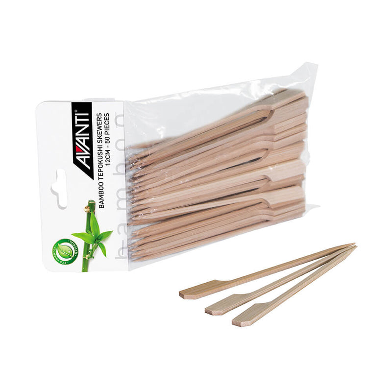 Avanti Bamboo Tepokushi-Spieße (50 Stück/Packung)