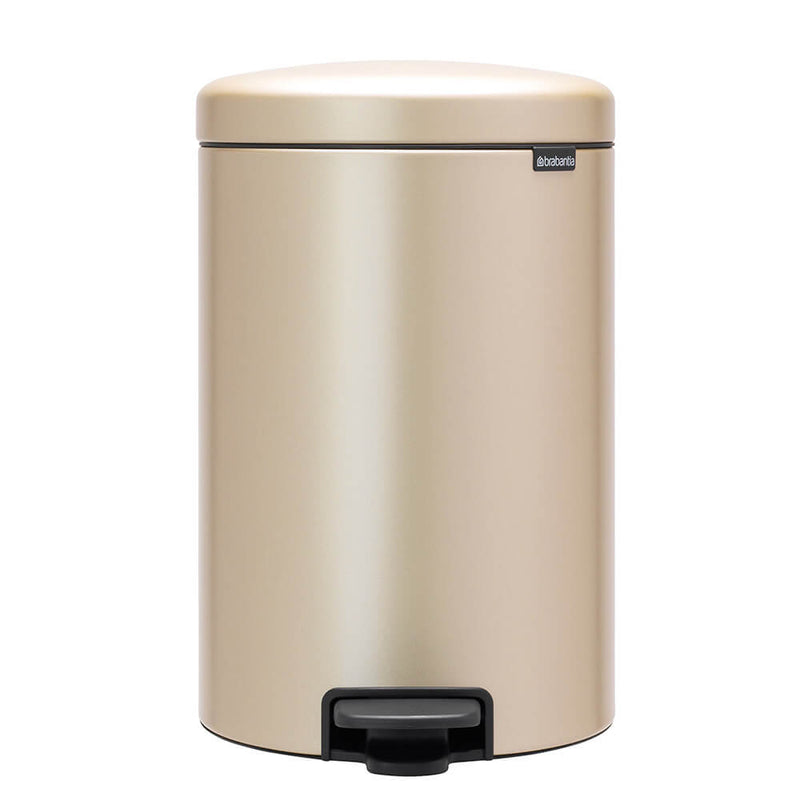 Brabantia Poubelle à Pédale NewIcon (M/Or)