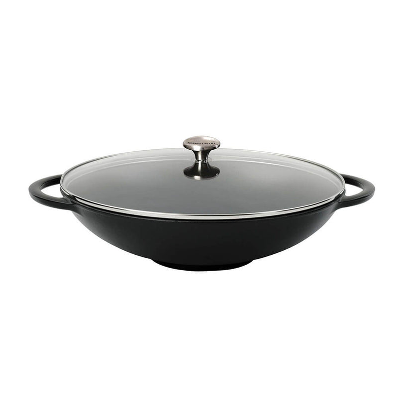 Wok Chasseur avec couvercle en verre (37 cm/4,5 L)