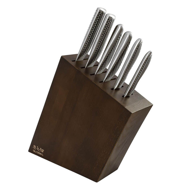 Global Knives Kyoto Knife Block Set (7pcs)