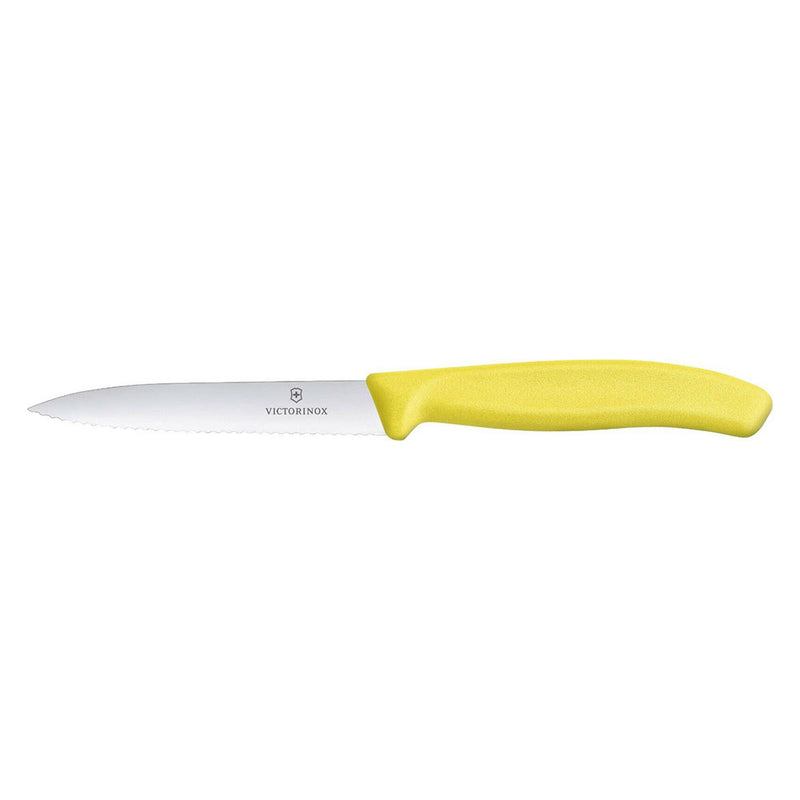 Victorinox Swiss Classic Schälmesser mit Wellenschliff, 10 cm