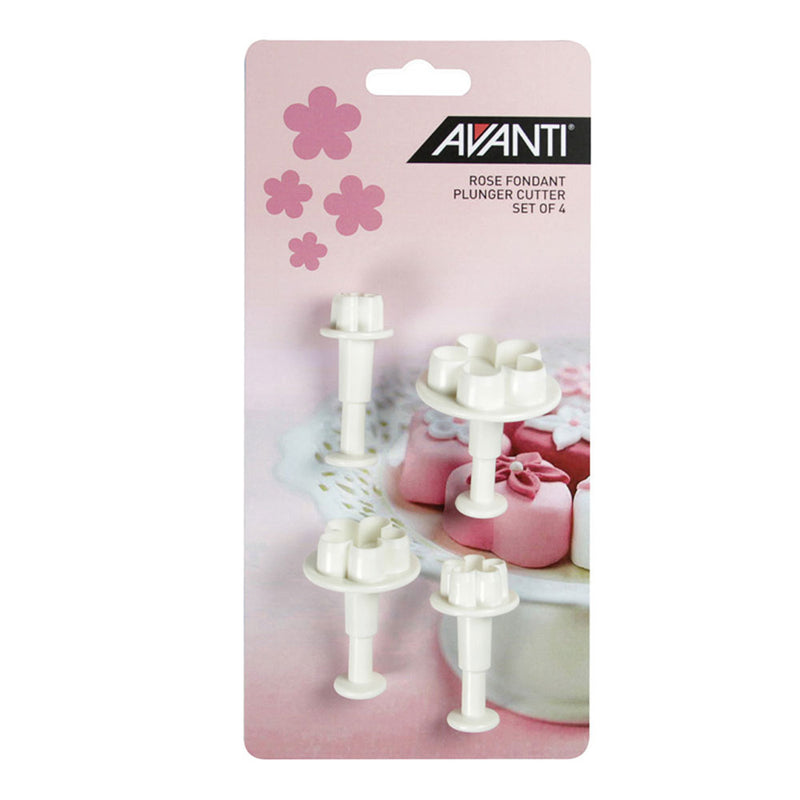  Avanti Fondant-Kolbenschnitt-Set (4 Stück)