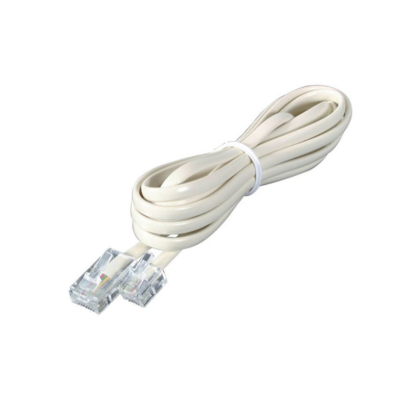 Câble RJ12 6 positions 4 conducteurs vers prise RJ45