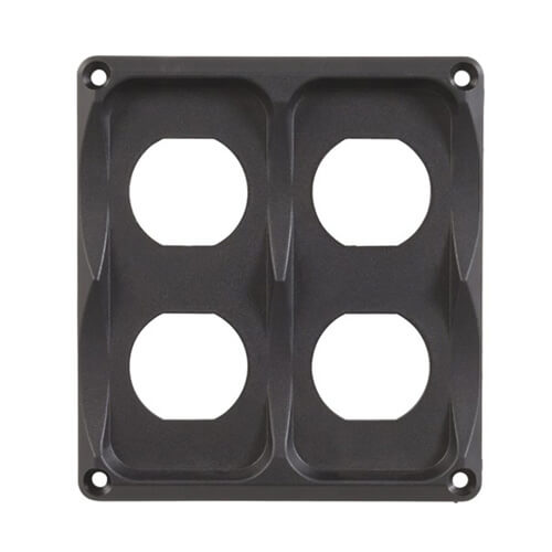 Four Position Round Socket Mount Bracket