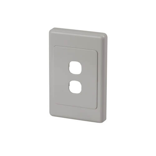 AU or NZ GPO Wall Plate (White)