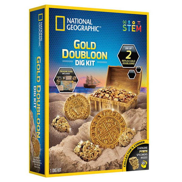 National Geographic Gold Doubloon Dig Kit