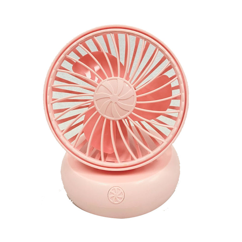 Mini ventilateur délicat rechargeable et réglable.