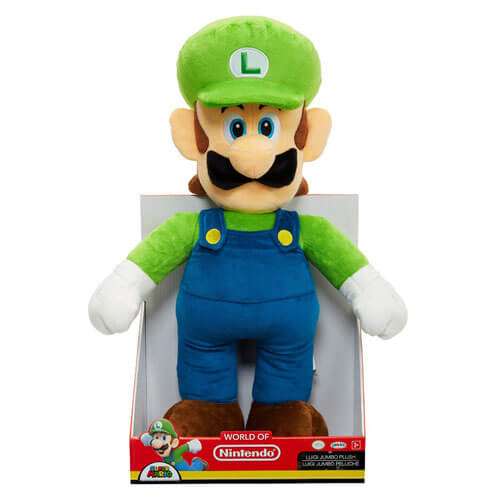 World of Nintendo Luigi 12" Jumbo Plush