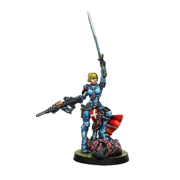 Infinity PanOceania Miniatures Jeanne d'Arc (MULTI Rifle)