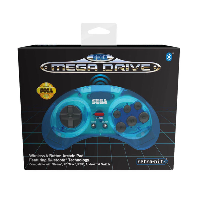 Retro Bit SEGA Mega Drive BlueTooth Arcade-Pad