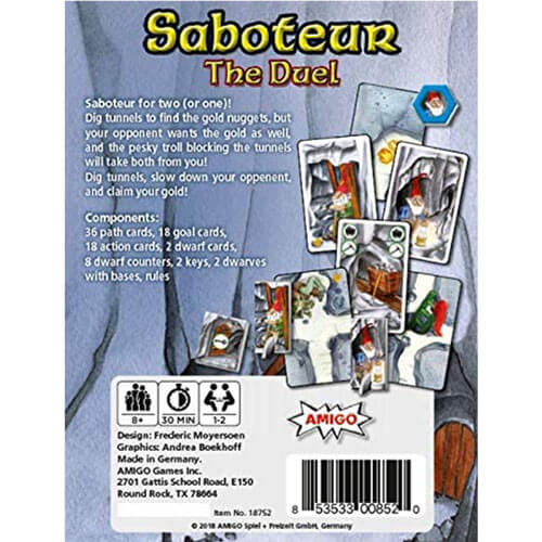 Saboteur The Duel Card Game