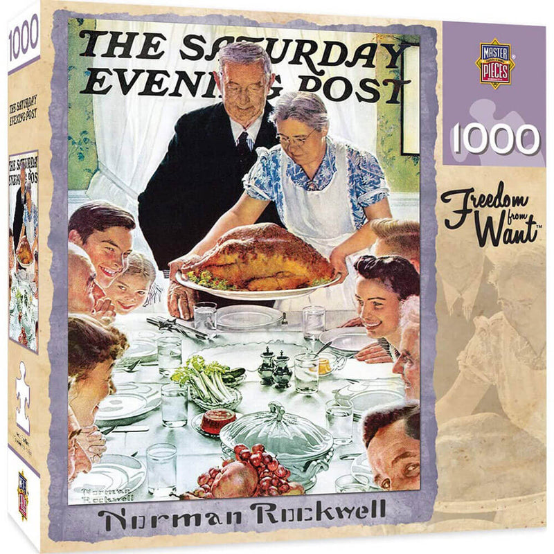 Puzzle 1000 pièces The Saturday Evening Post