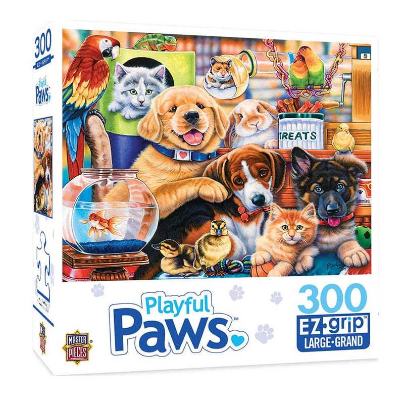 MP Playful Paws Puzzle EZ Grip (300s)