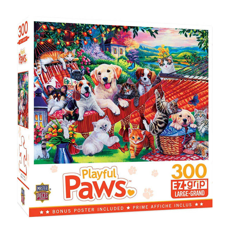 MP Playful Paws Puzzle EZ Grip (300s)