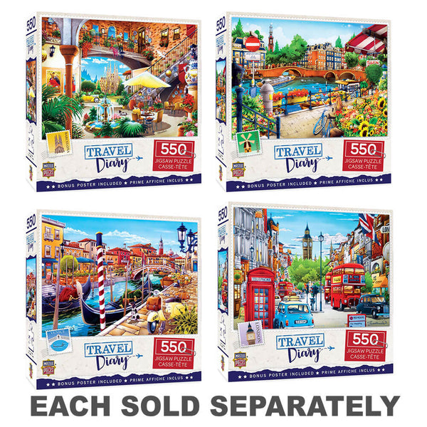 MP Travel Diary Puzzle (550pcs)