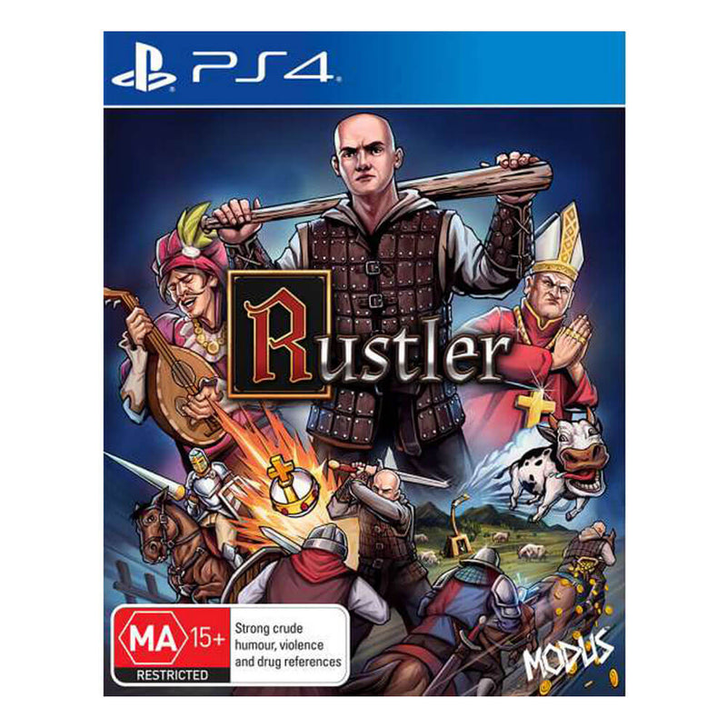 Jeu de chevaux Rustler Grand Theft