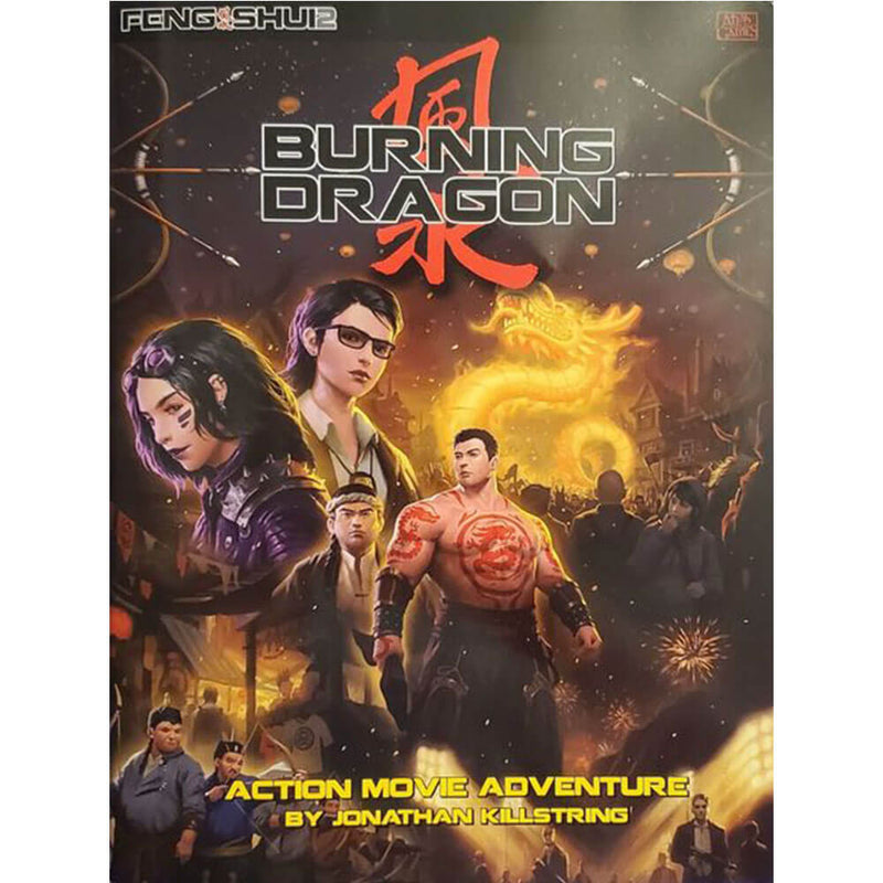 Feng Shui Action Movie RPG Burning Dragon Adventure