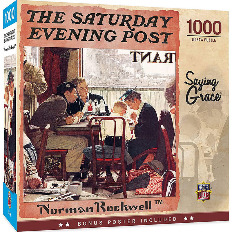 Puzzle 1000 pièces Saturday Evening Post