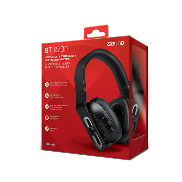 iSound Bluetooth BT-2700 Headphone (Black)