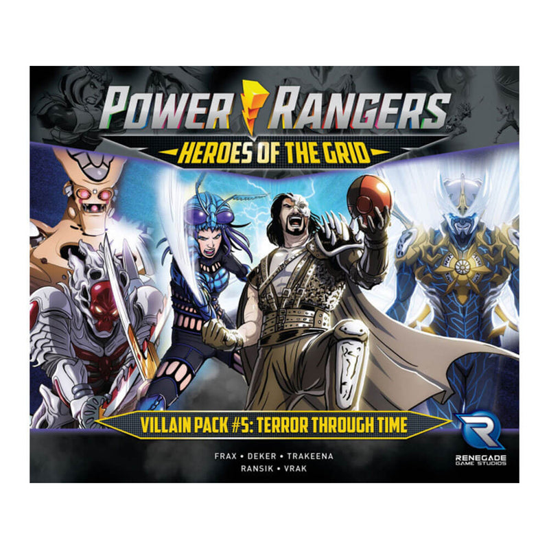 Power Rangers Heroes of the Grid Terror Through Time Game