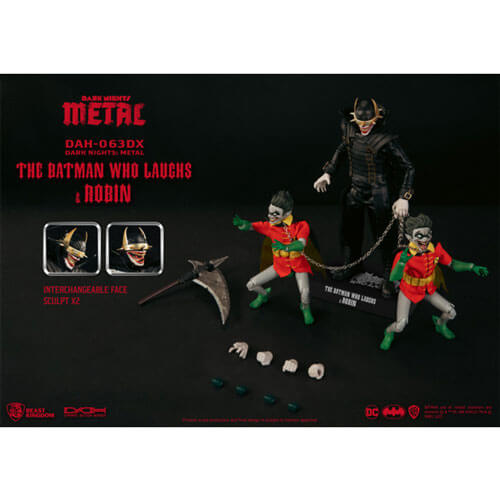 BK Dynamic Action Heroes Batman Who Laughs & Robins Figure