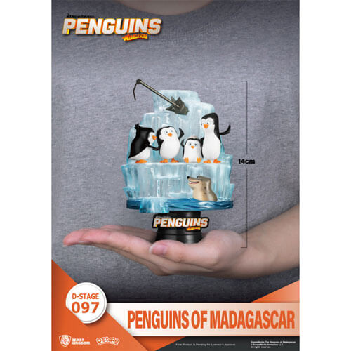 Beast Kingdom D-Stage Penguins of Madagascar Figure