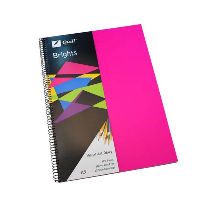 Quill Brights Visual Art Agenda A3 (60 feuilles)