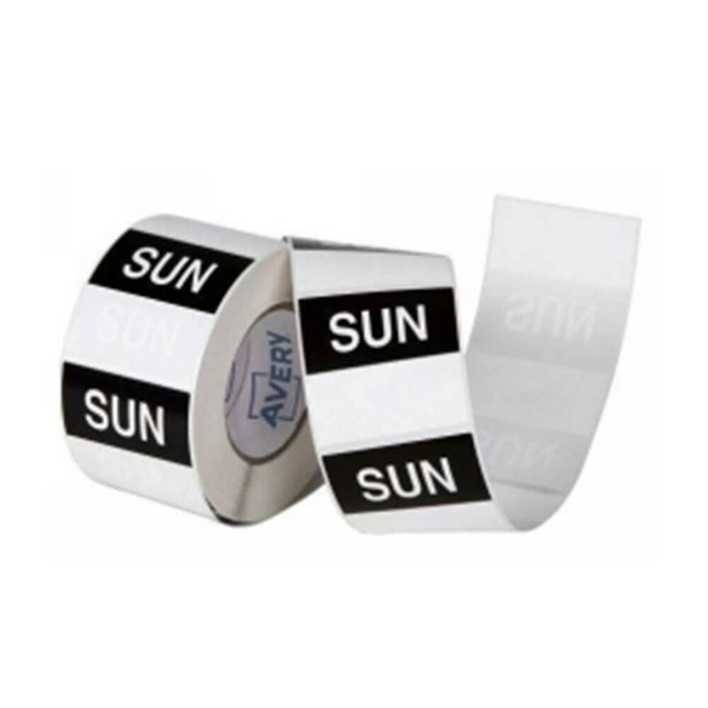 Avery Removable Label 40mm 500/roll White