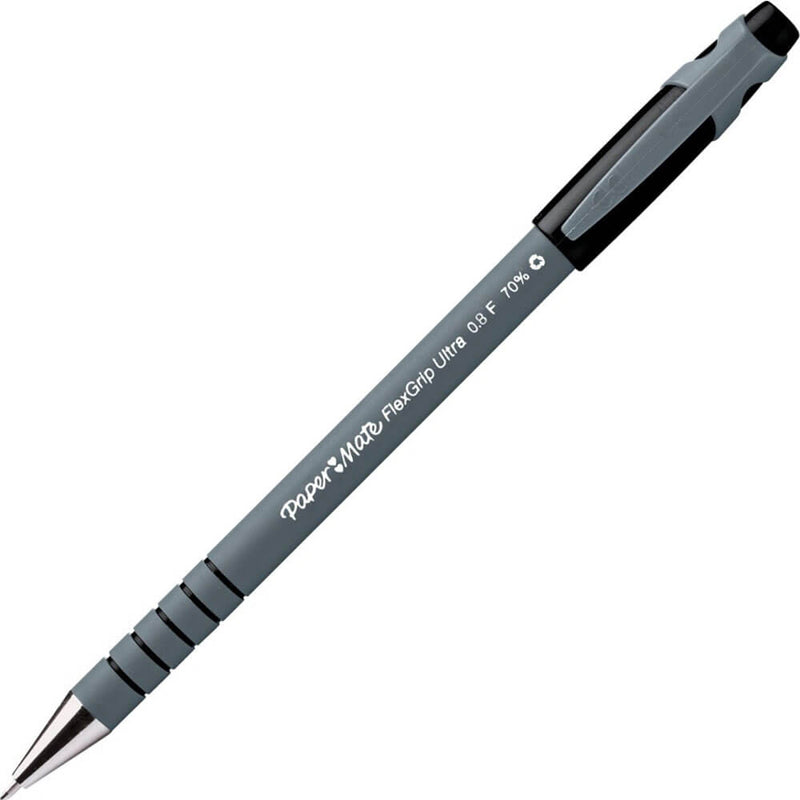 Stylo à bille Paper Mate FlexGrip Ultra (12/boîte)