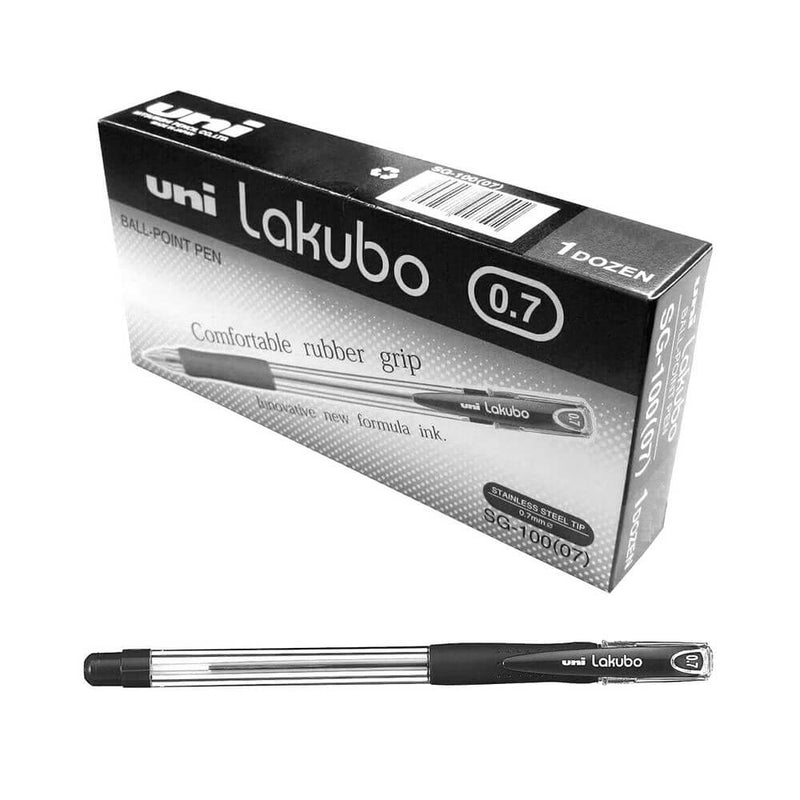 Stylo à bille Uni Lakubo 12 pièces (fin)