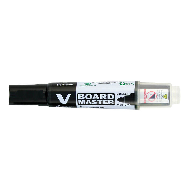 Pilot BeGreen V Board Bullet marqueur pour tableau blanc 10 pièces