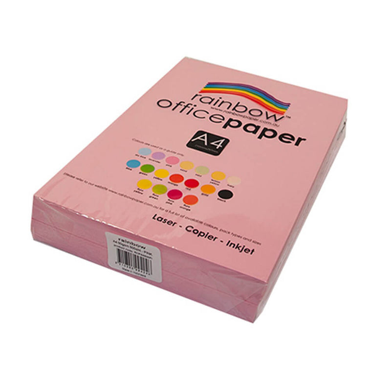 Papier de copie de bureau A4 arc-en-ciel (80 g/m²)