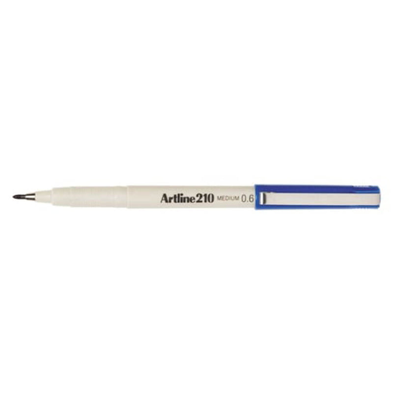 Stylo Artline Fineliner Medium 0,6 mm (boîte de 12)